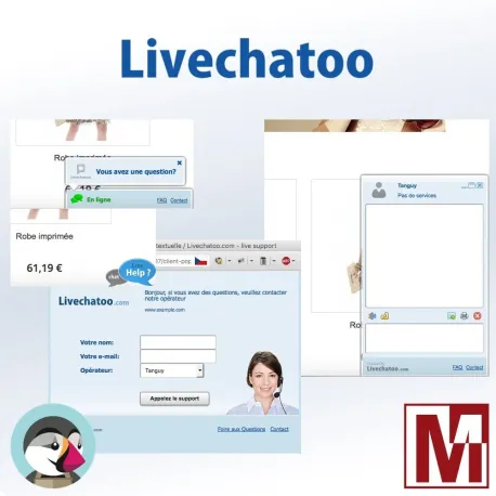Module Livechatoo gratuit pour PrestaShop