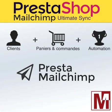 Module PrestaShop de synchronisation avec Mailchimp